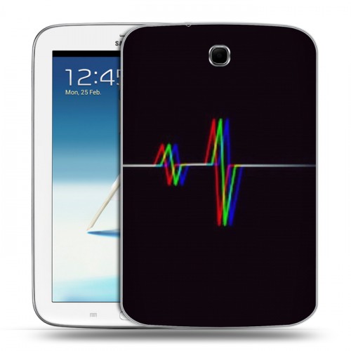 Дизайнерский силиконовый чехол для Samsung Galaxy Note 8.0 Неоновые образы