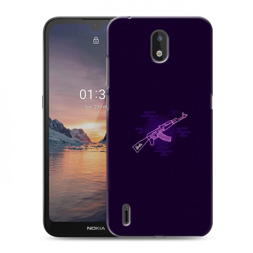 Дизайнерский силиконовый чехол для Nokia 1.3 Неоновые образы