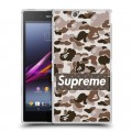 Дизайнерский пластиковый чехол для Sony Xperia Z Ultra  Супер стиль