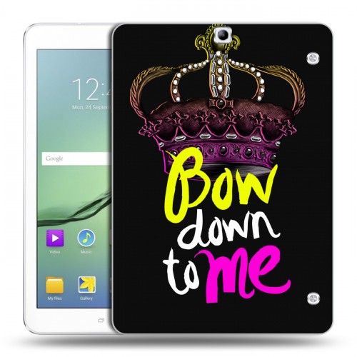 Дизайнерский силиконовый чехол для Samsung Galaxy Tab S2 9.7 Панк корона