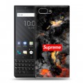 Дизайнерский пластиковый чехол для BlackBerry KEY2 Супер стиль