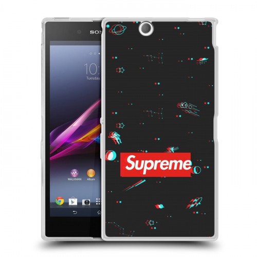 Дизайнерский пластиковый чехол для Sony Xperia Z Ultra  Супер стиль