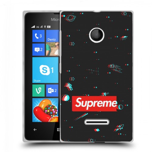 Дизайнерский пластиковый чехол для Microsoft Lumia 435 Супер стиль