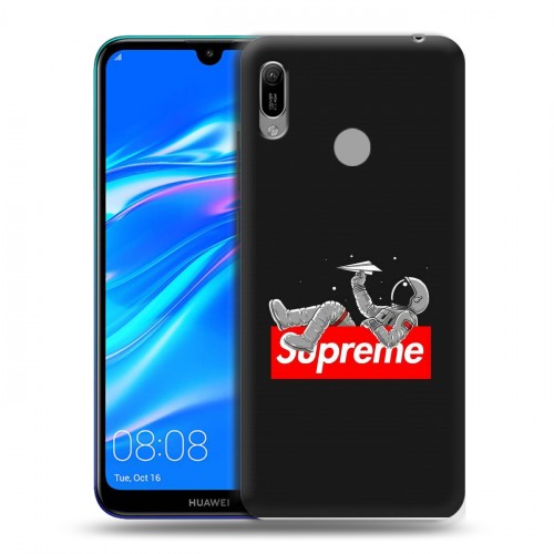 Дизайнерский пластиковый чехол для Huawei Y6 (2019) Супер стиль