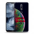 Дизайнерский пластиковый чехол для Nokia 6.1 Plus Супер стиль