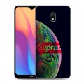 Дизайнерский силиконовый с усиленными углами чехол для Xiaomi RedMi 8A Супер стиль