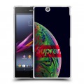 Дизайнерский пластиковый чехол для Sony Xperia Z Ultra  Супер стиль