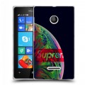 Дизайнерский пластиковый чехол для Microsoft Lumia 435 Супер стиль