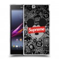 Дизайнерский пластиковый чехол для Sony Xperia Z Ultra  Супер стиль