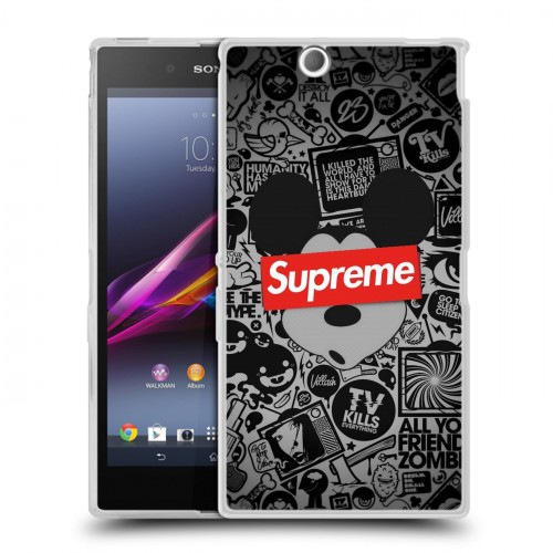 Дизайнерский пластиковый чехол для Sony Xperia Z Ultra  Супер стиль