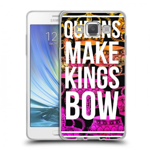 Дизайнерский пластиковый чехол для Samsung Galaxy A5 Панк корона