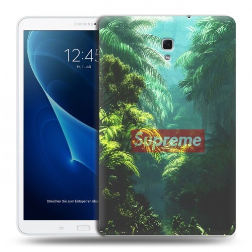 Дизайнерский силиконовый чехол для Samsung Galaxy Tab A 10.5 Супер стиль