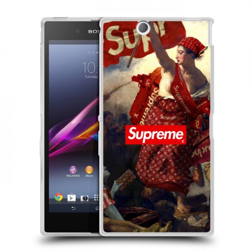 Дизайнерский пластиковый чехол для Sony Xperia Z Ultra  Супер стиль