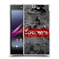 Дизайнерский пластиковый чехол для Sony Xperia Z Ultra  Супер стиль