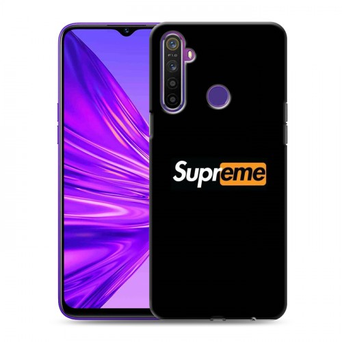 Дизайнерский силиконовый чехол для Realme 5 Супер стиль