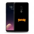 Дизайнерский пластиковый чехол для Meizu 15 Plus Скейтер стиль