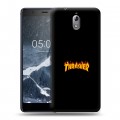 Дизайнерский пластиковый чехол для Nokia 3.1 Скейтер стиль