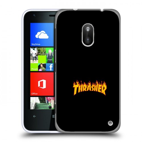 Дизайнерский пластиковый чехол для Nokia Lumia 620 Скейтер стиль