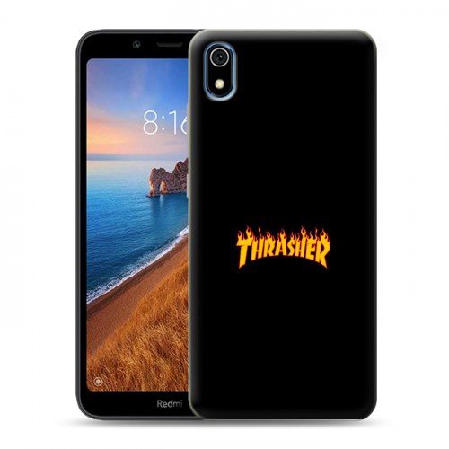 Дизайнерский силиконовый чехол для Xiaomi RedMi 7A Скейтер стиль