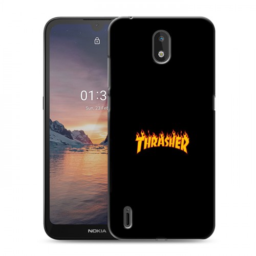 Дизайнерский силиконовый чехол для Nokia 1.3 Скейтер стиль