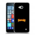 Дизайнерский пластиковый чехол для Microsoft Lumia 640 Скейтер стиль