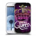 Дизайнерский пластиковый чехол для Samsung Galaxy Grand Панк корона