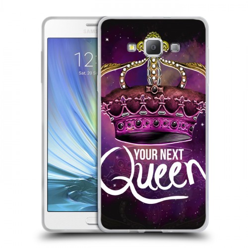 Дизайнерский пластиковый чехол для Samsung Galaxy A7 Панк корона