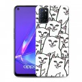 Дизайнерский пластиковый чехол для OPPO A52 Скейтер стиль