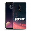 Дизайнерский пластиковый чехол для Meizu 15 Plus Скейтер стиль