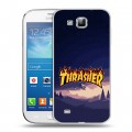 Дизайнерский пластиковый чехол для Samsung Galaxy Premier Скейтер стиль