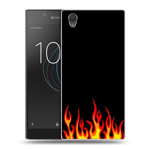 Дизайнерский пластиковый чехол для Sony Xperia L1 Скейтер стиль