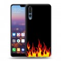 Дизайнерский силиконовый с усиленными углами чехол для Huawei P20 Pro Скейтер стиль