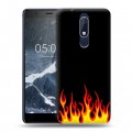 Дизайнерский пластиковый чехол для Nokia 5.1 Скейтер стиль