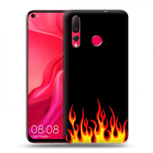 Дизайнерский пластиковый чехол для Huawei Nova 4 Скейтер стиль