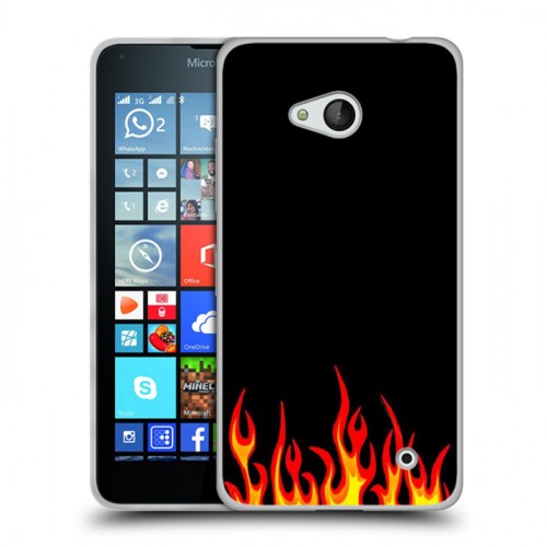 Дизайнерский пластиковый чехол для Microsoft Lumia 640 Скейтер стиль