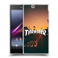 Дизайнерский пластиковый чехол для Sony Xperia Z Ultra  Скейтер стиль