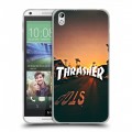 Дизайнерский пластиковый чехол для HTC Desire 816 Скейтер стиль