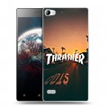 Дизайнерский пластиковый чехол для Lenovo Vibe X2 Скейтер стиль