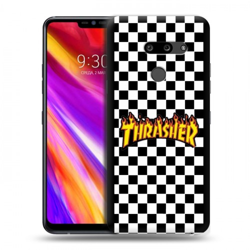 Дизайнерский пластиковый чехол для LG G8 ThinQ Скейтер стиль