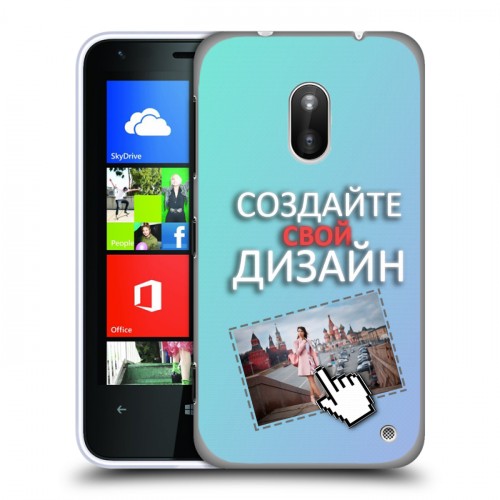 Дизайнерский пластиковый чехол для Nokia Lumia 620 Создай свой