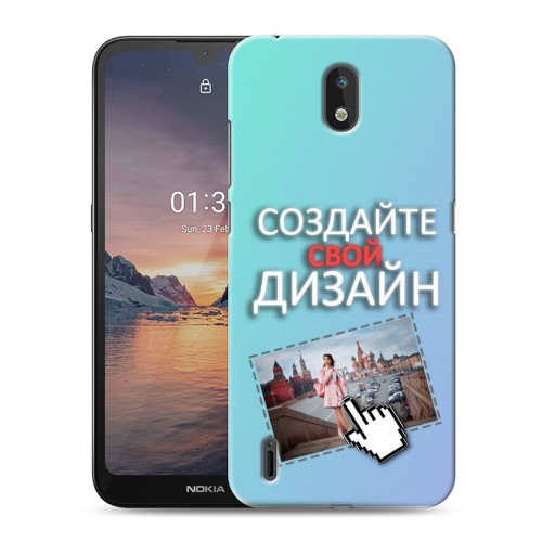 Дизайнерский силиконовый чехол для Nokia 1.3 Создай свой