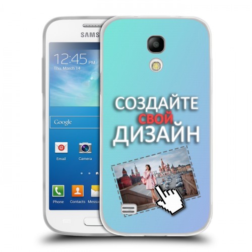 Дизайнерский пластиковый чехол для Samsung Galaxy S4 Mini  Создай свой