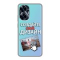 Дизайнерский силиконовый с усиленными углами чехол для Realme C55 Создай свой