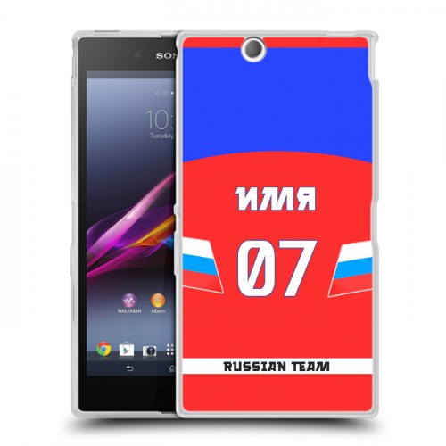 Дизайнерский пластиковый чехол для Sony Xperia Z Ultra  Именные