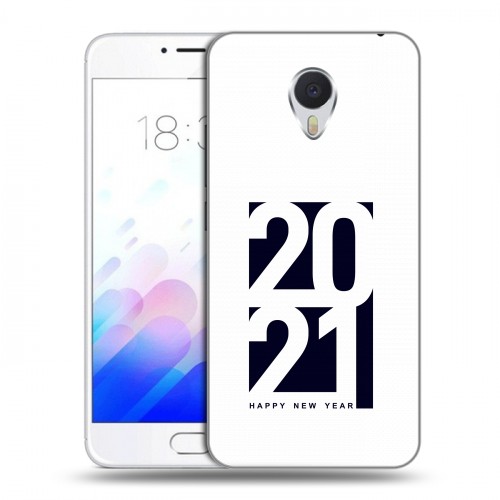 Дизайнерский пластиковый чехол для Meizu M3E Happy 2021