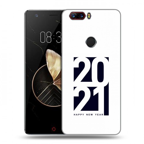 Дизайнерский пластиковый чехол для ZTE Nubia Z17 Happy 2021