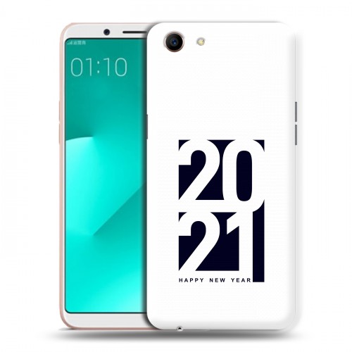 Дизайнерский пластиковый чехол для OPPO A83 Happy 2021