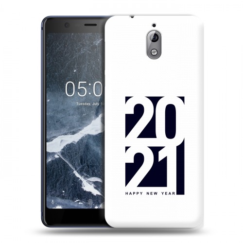 Дизайнерский пластиковый чехол для Nokia 3.1 Happy 2021