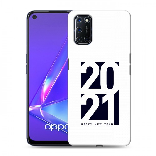 Дизайнерский пластиковый чехол для OPPO A52 Happy 2021