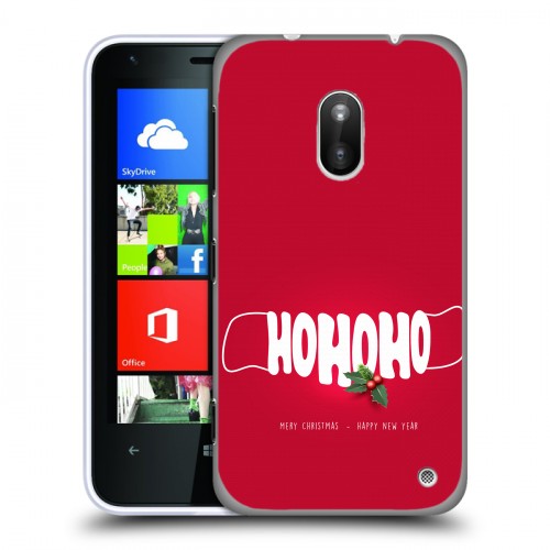 Дизайнерский пластиковый чехол для Nokia Lumia 620 Happy 2021